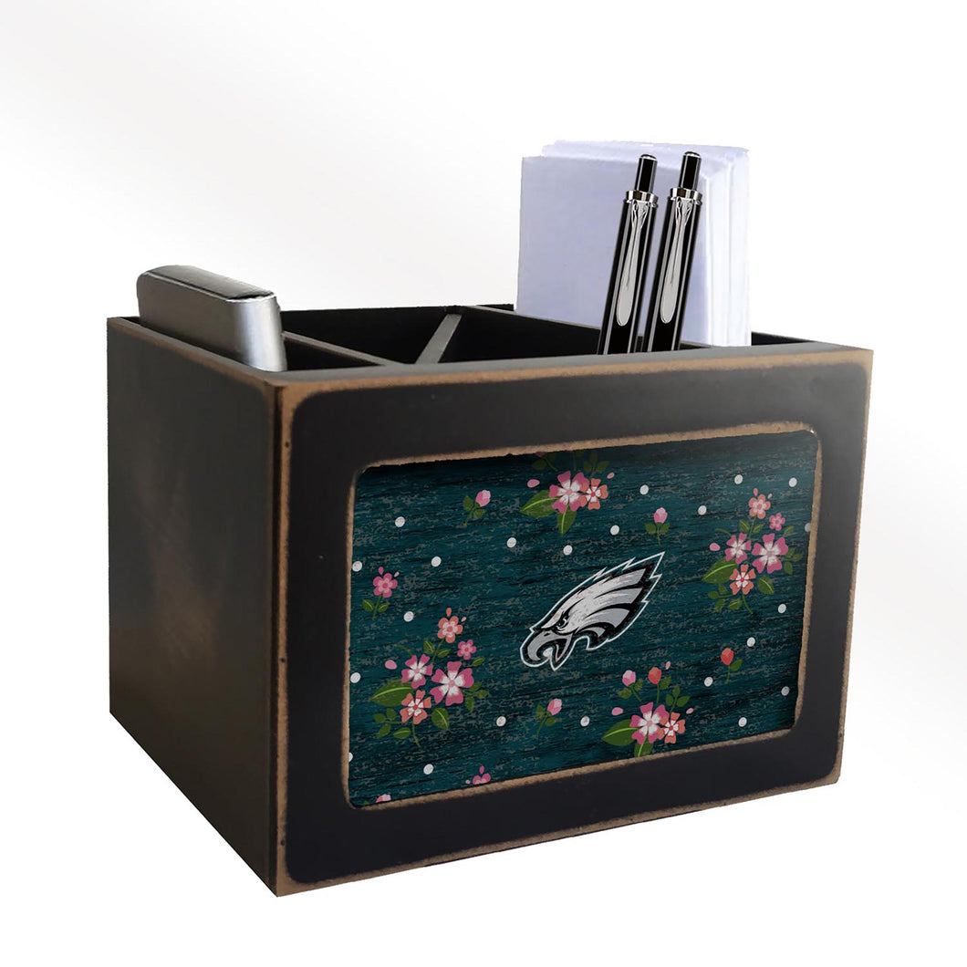 Philadelphia Eagles Floral Desktop Organizer