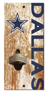 Dallas Cowboys Distressed Bottle Opener