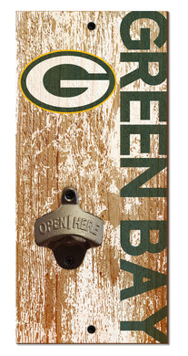 Green Bay Packers Distressed Bottle Opener