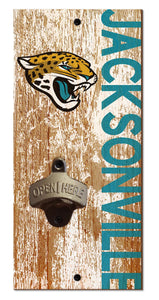 Jacksonville Jaguars Distressed Bottle Opener