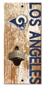 Los Angeles Rams Distressed Bottle Opener