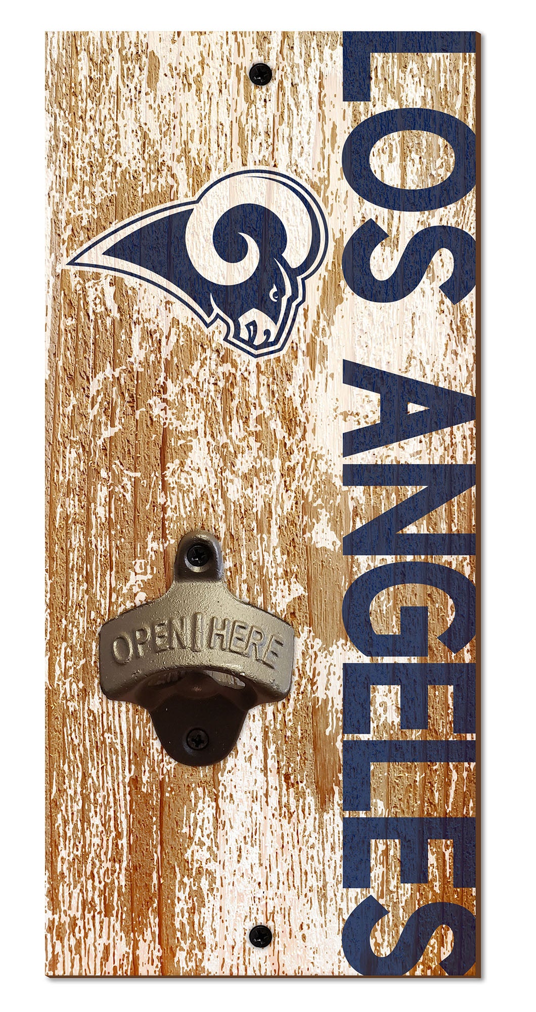 Los Angeles Rams Bottle Opener Keychain