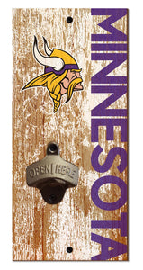 Minnesota Vikings Distressed Bottle Opener