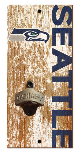 Seattle Seahawks Distressed Bottle Opener
