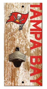 Tampa Bay Buccaneers Distressed Bottle Opener