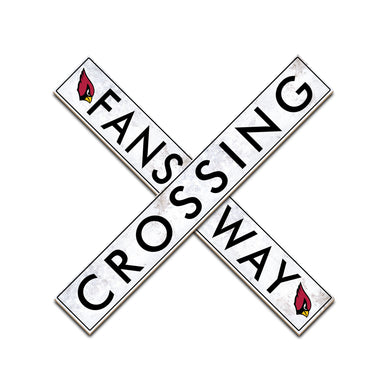 Arizona Cardinals Fans Way Crossing Wall Art