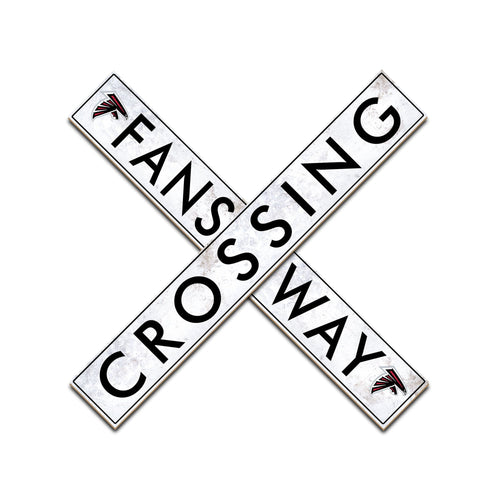 Atlanta Falcons Fans Way Crossing Wall Art - 48