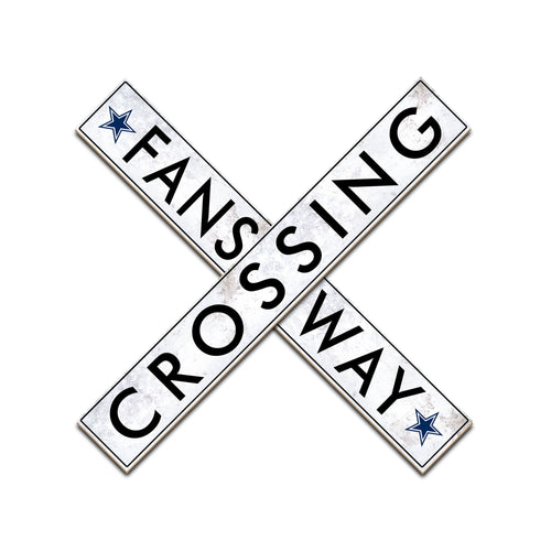 Dallas Cowboys Fans Way Crossing Wall Art - 48