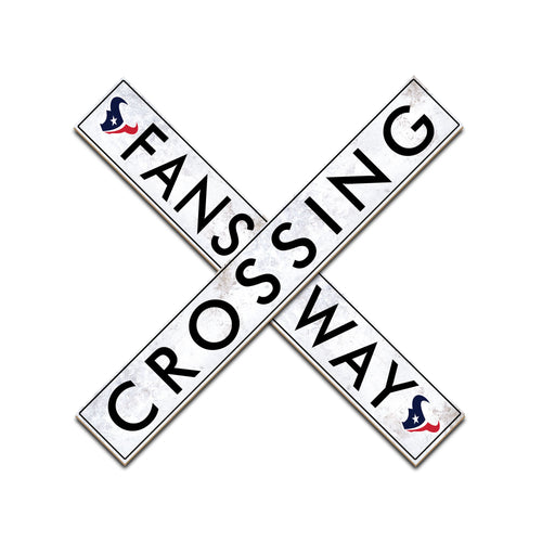 Houston Texans Fans Way Crossing Wall Art