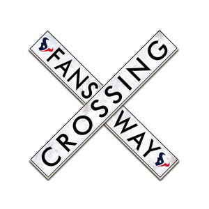 Houston Texans Fans Way Crossing Wall Art