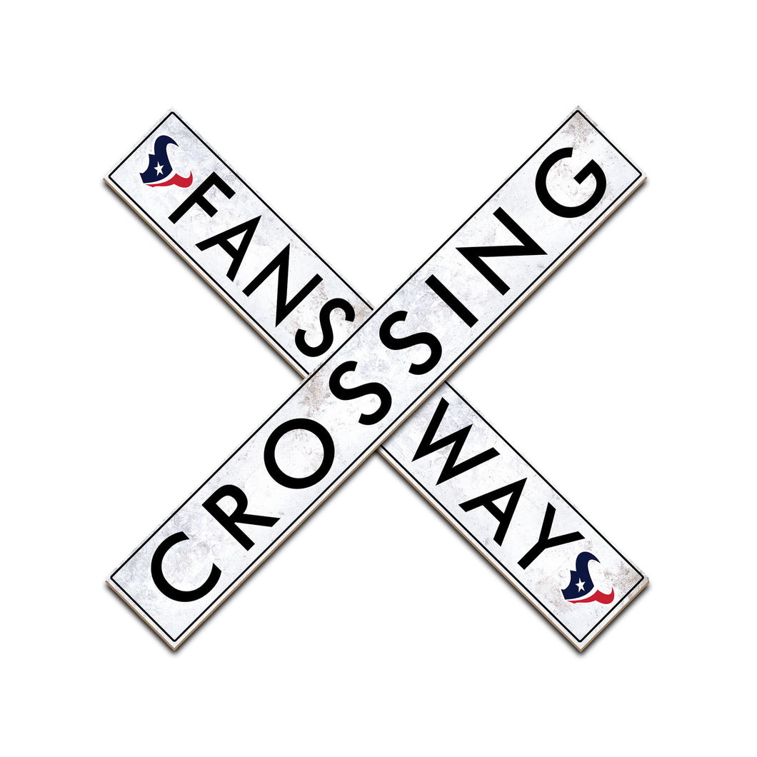 Houston Texans Fans Way Crossing Wall Art