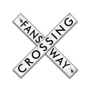 New England Patriots Fans Way Crossing Wall Art