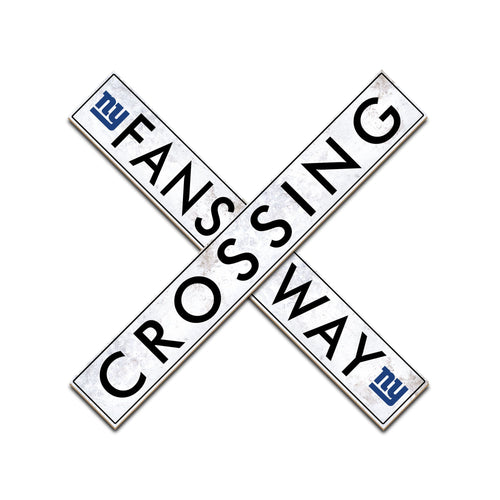 New York Giants Fans Way Crossing Wall Art - 48