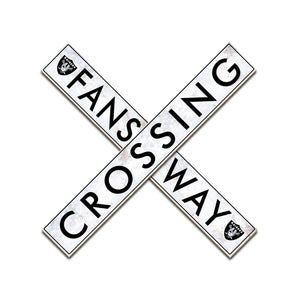 Oakland Raiders Fans Way Crossing Wall Art, Las Vegas Fans Way Crossing Wall Art