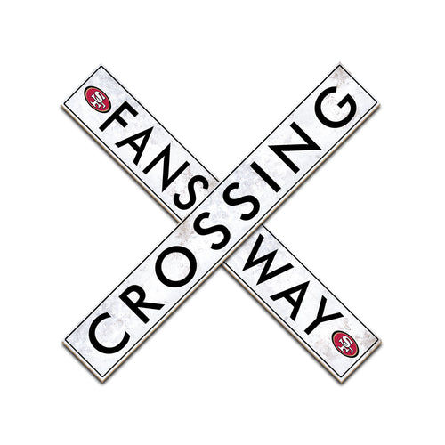 San Francisco 49ers Fans Way Crossing Wall Art