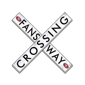 San Francisco 49ers Fans Way Crossing Wall Art