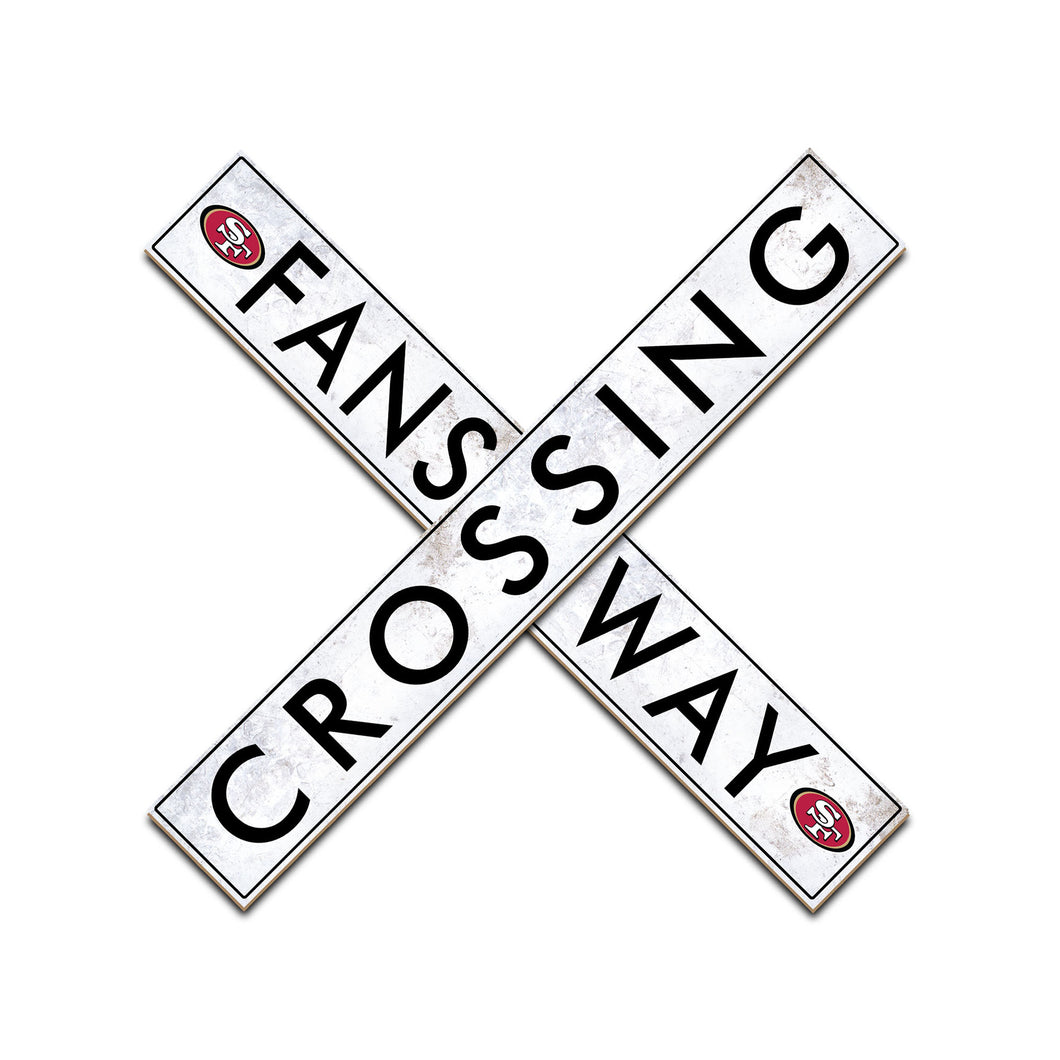 San Francisco 49ers Fans Way Crossing Wall Art