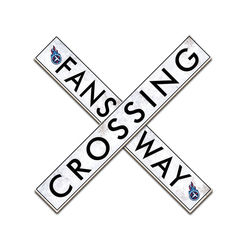 Tennessee Titans Fans Way Crossing Wall Art - 48