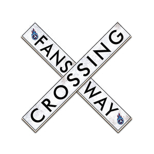 Tennessee Titans Fans Way Crossing Wall Art - 48"
