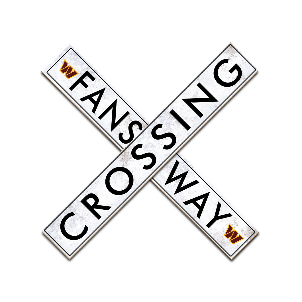Washington Commanders Fans Way Crossing Wall Art - 48
