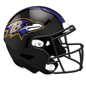 Baltimore Ravens Authentic Helmet Cutout -12"