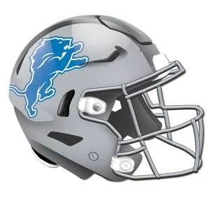 Detroit Lions Authentic Helmet Cutout -12"