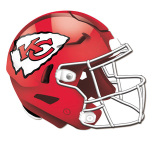 Kansas City Chiefs Authentic Helmet Cutout