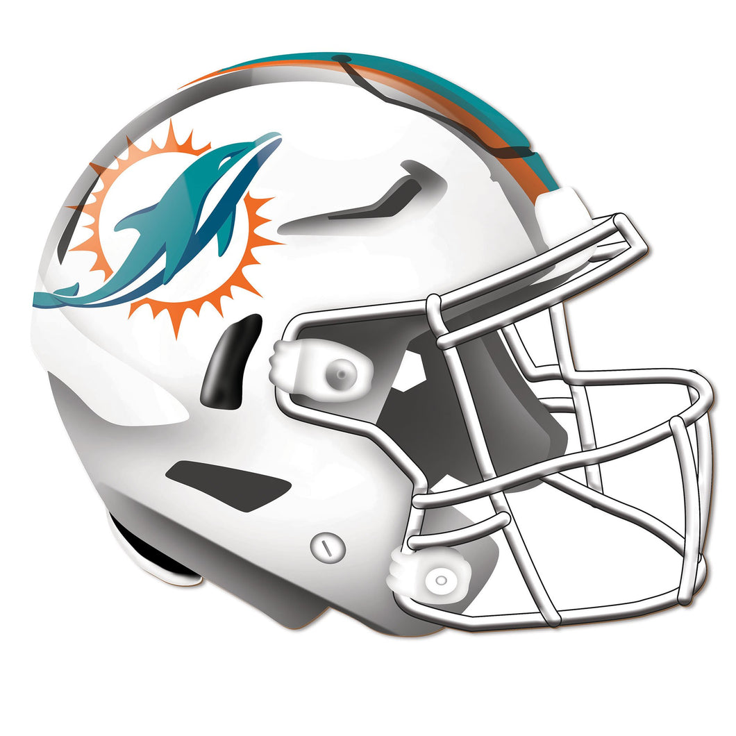 Miami Dolphins USA Flag Cutout Sign