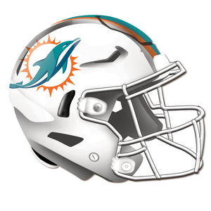 Miami Dolphins Authentic Helmet Cutout 