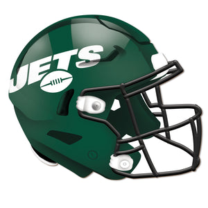 New York Jets Authentic Helmet Cutout -12"