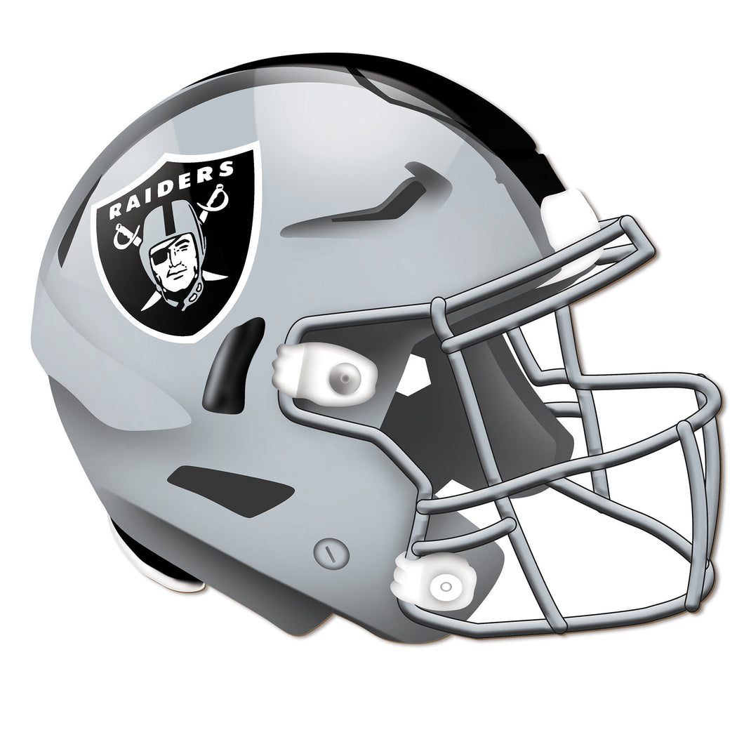 Qty (5) Las Vegas Raiders 12" Cutout Helmet