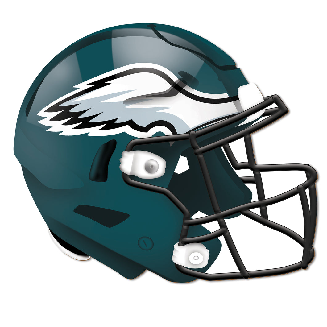 Philadelphia Eagles Authentic Helmet Cutout