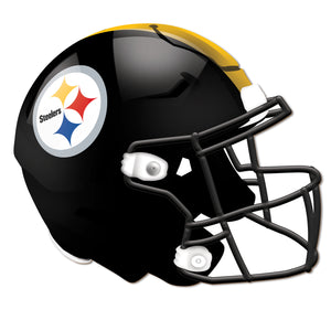 Pittsburgh Steelers Authentic Helmet Cutout 