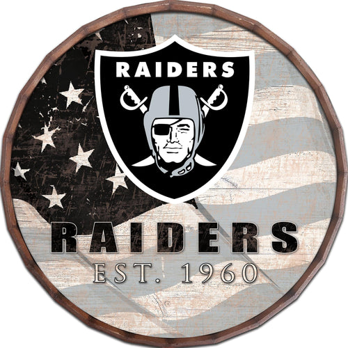 Las Vegas Raiders, Oakland Raiders, Raiders Barrel Top