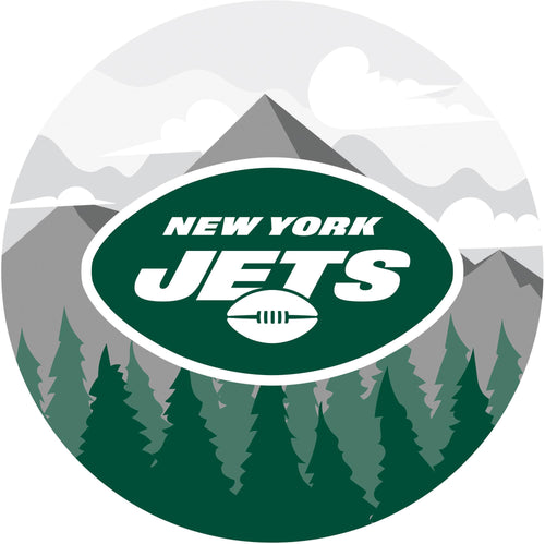 New York Jets Landscape Circle Sign