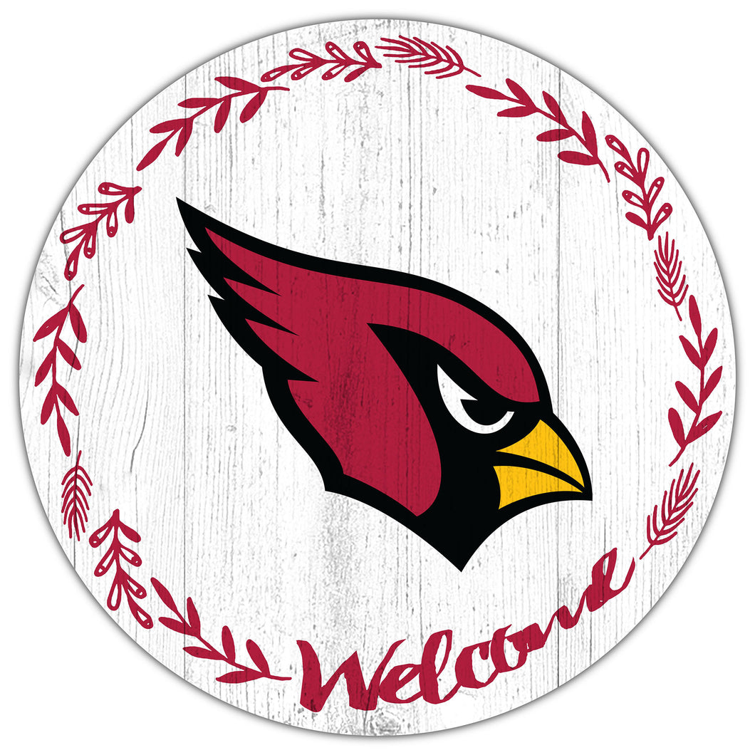 Arizona Cardinals Welcome Circle Sign 