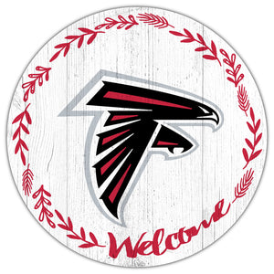 Atlanta Falcons Welcome Circle Sign