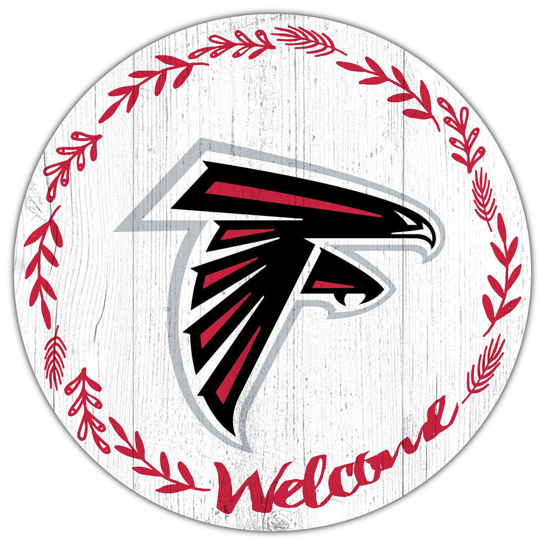 Atlanta Falcons Welcome Circle Sign