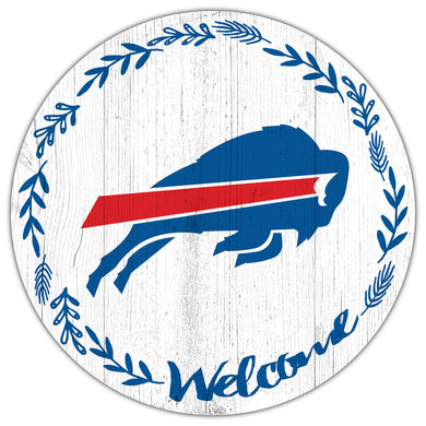 Buffalo Bills Welcome Circle Sign 