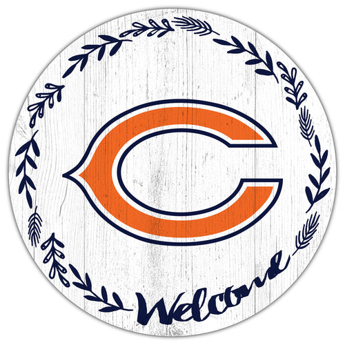 Chicago Bears Welcome Circle Sign