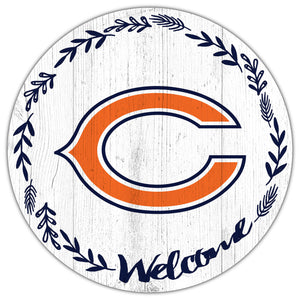 Chicago Bears Welcome Circle Sign