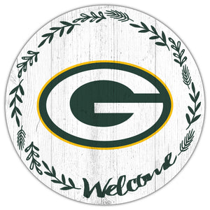 Green Bay Packers Welcome Circle Sign 