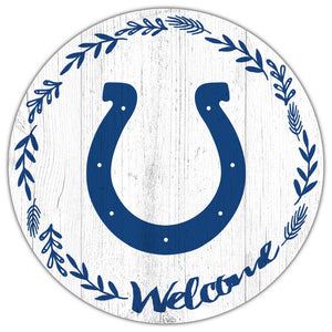 Indianapolis Colts Welcome Circle Sign