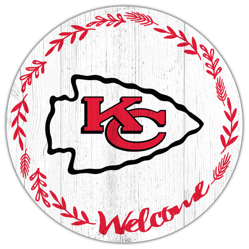 Kansas City Chiefs Welcome Circle Sign