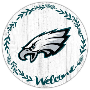 Philadelphia Eagles Welcome Circle Sign