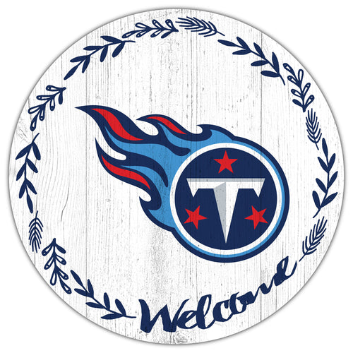 Tennessee Titans Welcome Circle Sign