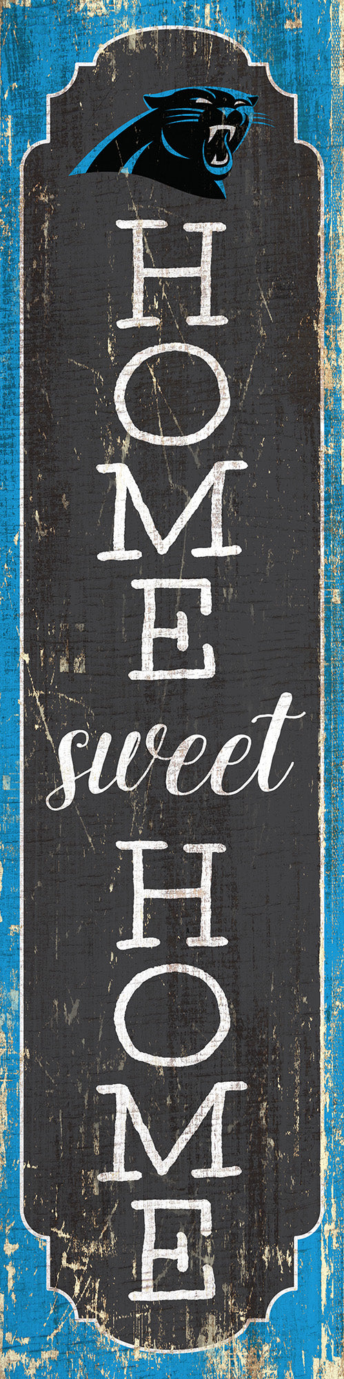 Carolina Panthers Home Sweet Home Door Leaner - 6