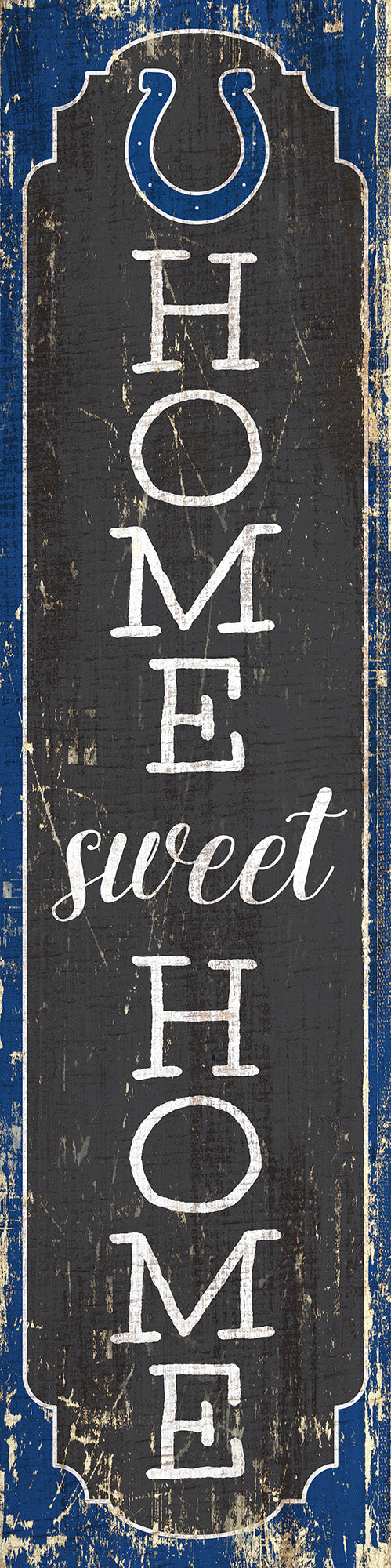 Indinapolis Colts Home Sweet Home Door Leaner - 6