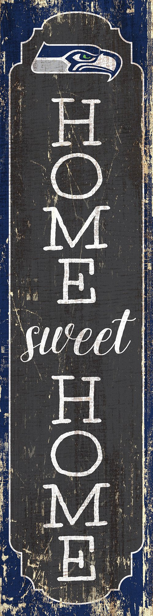 Seattle Seahawks Home Sweet Home Door Leaner - 12