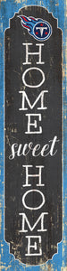 Tennessee Titans Home Sweet Home Door Leaner - 6"x24"
